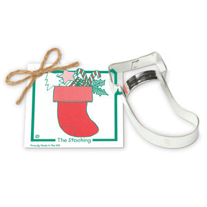 Ann Clark 4" Christmas Stocking Cookie Cutter (ACCS)